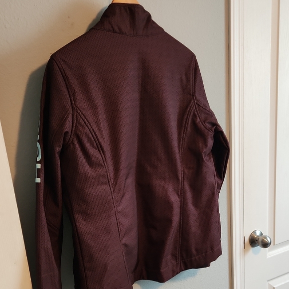Cinch Burgundy Jacket with Sky Blue Details - Picture 4 of 6
